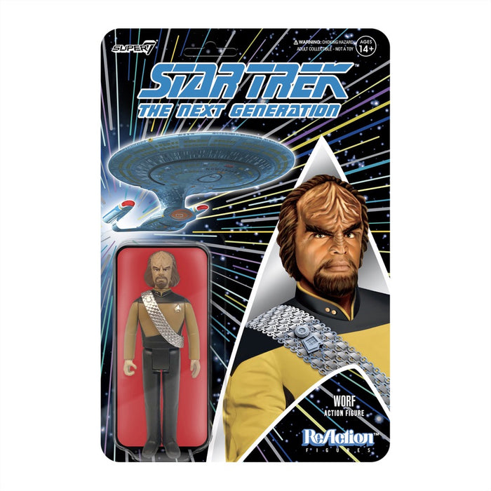 Star Trek: The Next Generation ReAction Wave 1 - Worf Action Figure