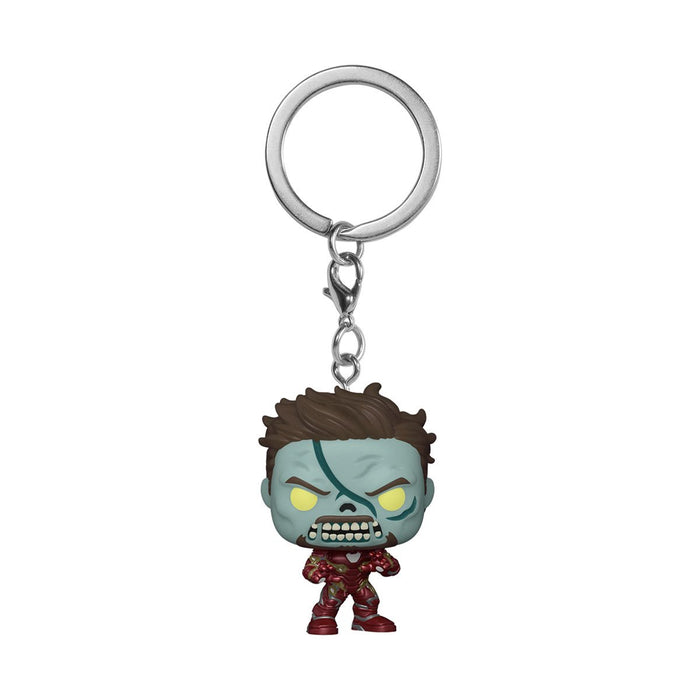 What If Zombie Iron Man Pocket Pop! Key Chain