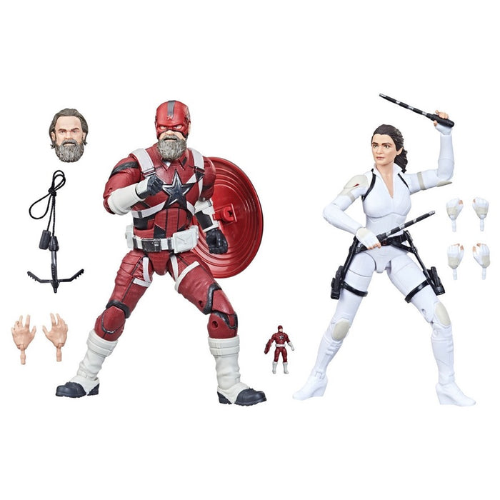 Marvel Legends Black Widow Red Guardian and Melina Vostkoff 6-Inch Action Figures