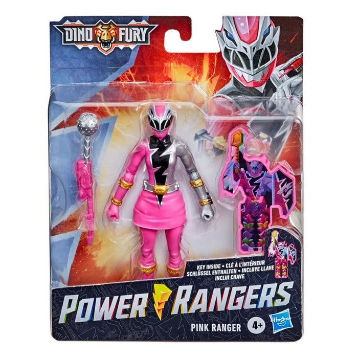 Power Rangers Dino Fury Pink Ranger 6-Inch Action Figure