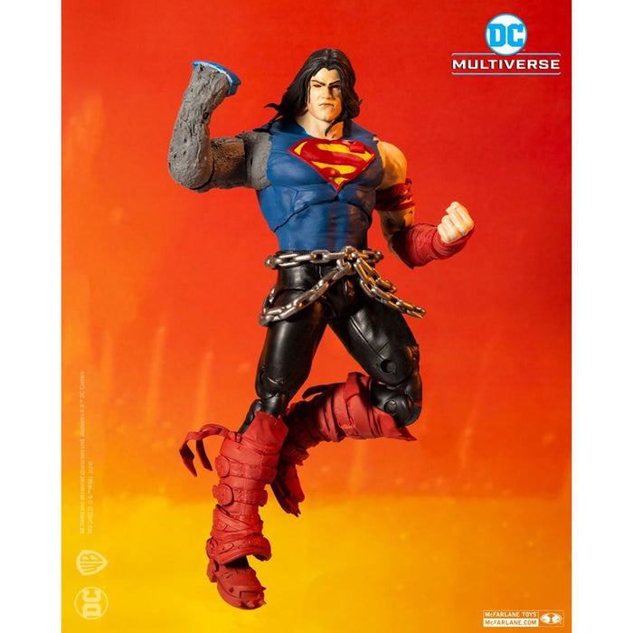 DC Dark Nights Death Metal Wave 4 (Darkfather Build-a-Figure) Superman 7-Inch Action Figure