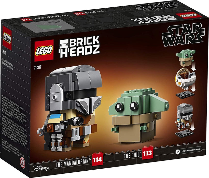 The Mandalorian & The Child 75317 Brickheadz