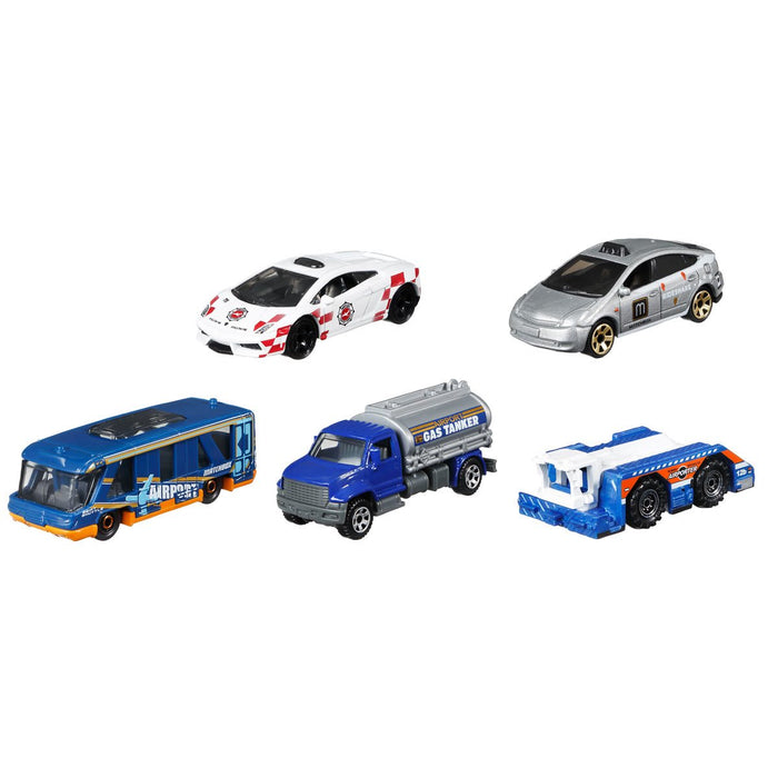 Matchbox Car Collection 2022 MBX Airport 5-Pack