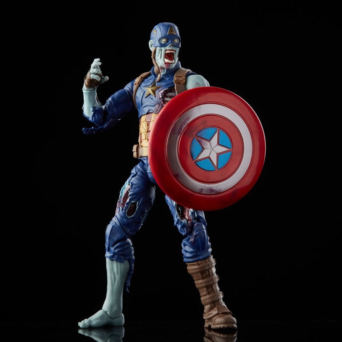 Marvel Legends What If? Zombie Captain America 6-Inch Action Figure