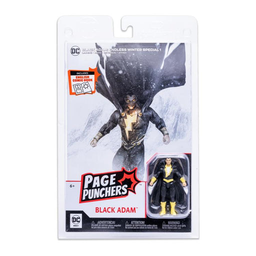 DC Comics Page Punchers Black Adam 3-Inch Action Figure with Comic