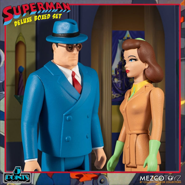 Superman (1941): The Mechanical Monsters 5 Points Deluxe Boxed Set