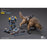 Warhammer 40,000 Space Wolves Thunderwolf Calvary Bjane 1:18 Scale Action Figure Set