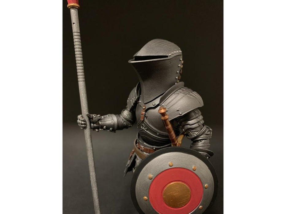 Mythic Legions Arethyr Red Shield Soldier (Army of Leodysseus) Action Figure