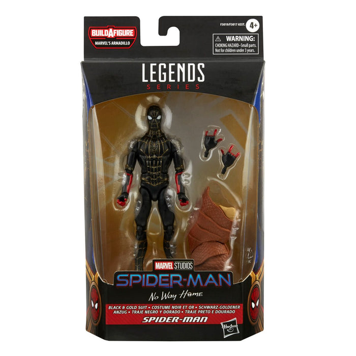 Spider-Man 3 Marvel Legends Black and Gold Spider-Man 6-Inch Action Figure