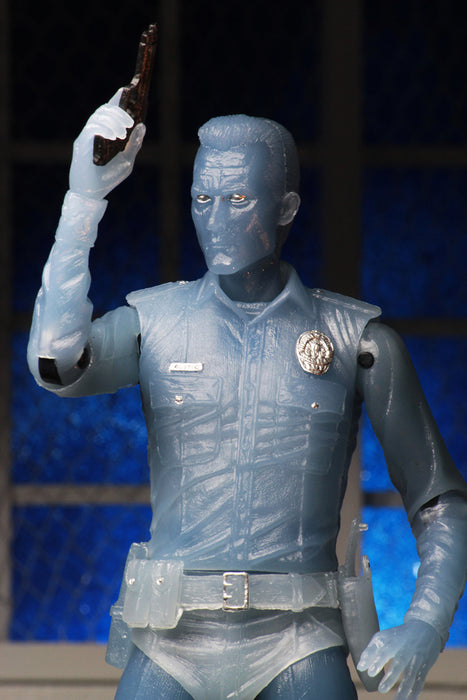 Terminator 2 – White Hot T-1000 7-Inch Scale Action Figure