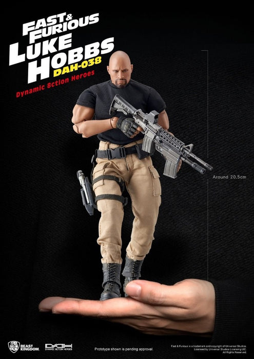 Fast and Furious Luke Hobbs DAH-038 8ction Action Figure