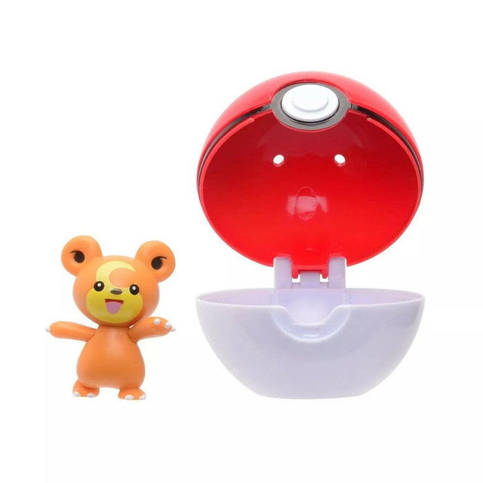 Pokemon Clip 'N' Go Teddiursa + Poke Ball