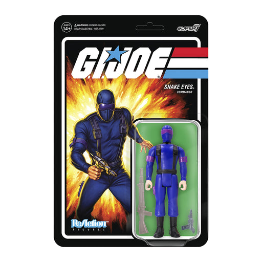 G.I. Joe Snake Eyes 3 3/4-Inch ReAction Figure