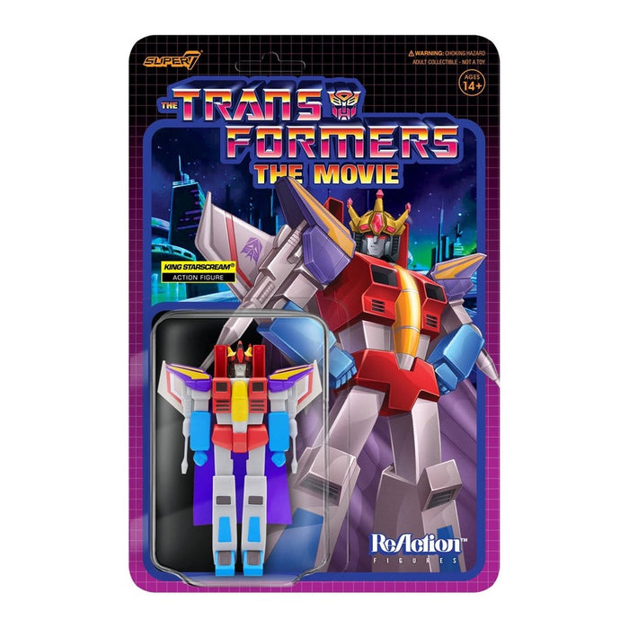 Transformers ReAction King Starscream 3 3/4-Inch Figure