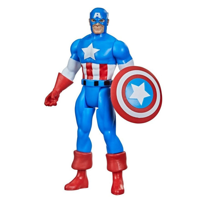 Marvel Legends Retro 375 Collection Captain America 3 3/4-Inch Action Figure