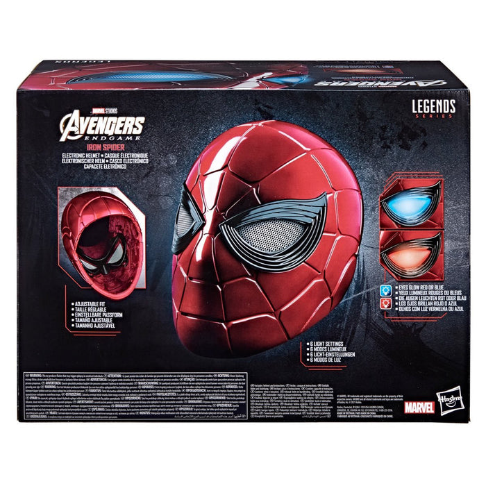 Marvel Legends Series Spider-Man Iron Spider Electronic Helmet