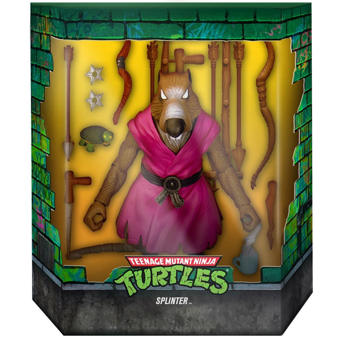 Teenage Mutant Ninja Turtles Ultimates Splinter 7-Inch Action Figure Version 2