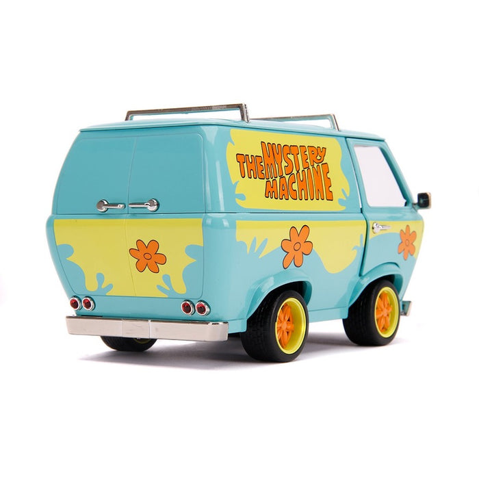 Scooby-Doo Mystery Machine with Scooby and Shaggy Figures 1:24 Die-Cast Metal Vehicle