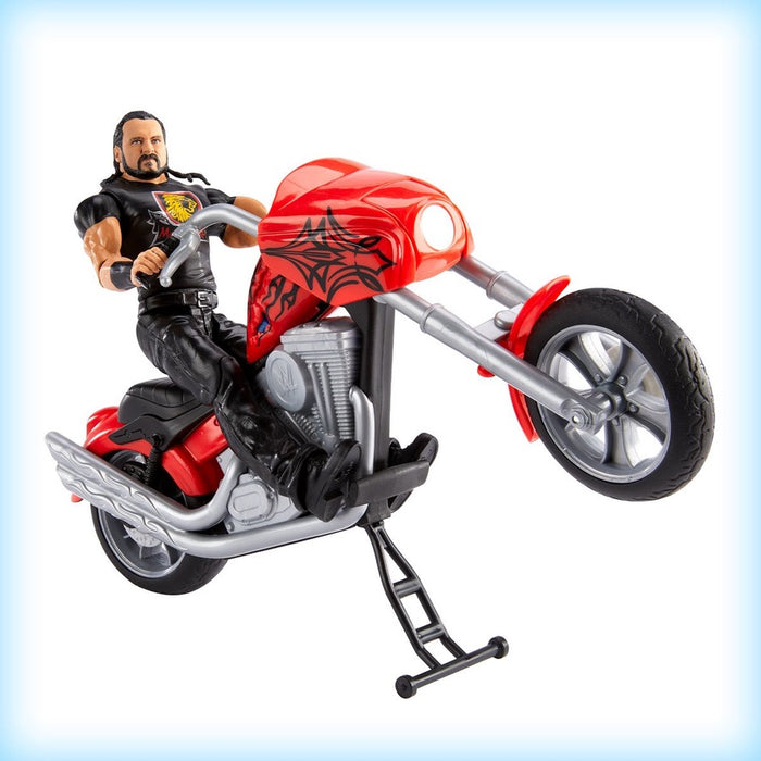 WWE Wrekkin' Slamcycle Vehicle with Action Figure