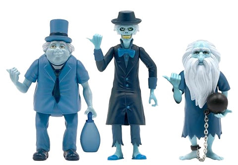 Haunted Mansion ReAction SDCC 2020 - Hitchhiking Ghosts 3-Pack Figure Set