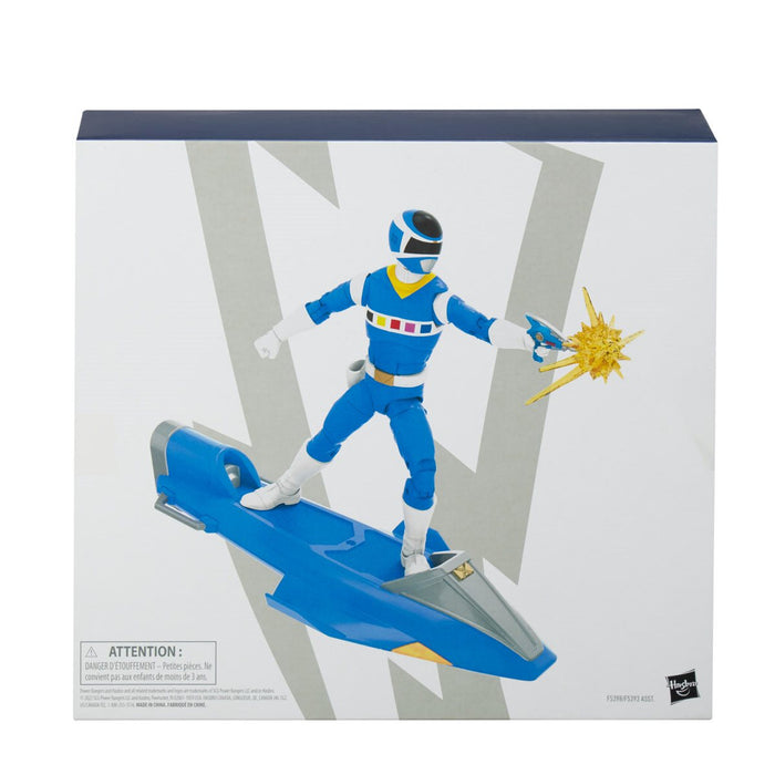 Power Rangers Lightning Collection Deluxe In Space Blue Ranger with Glider 6-Inch Action Figure