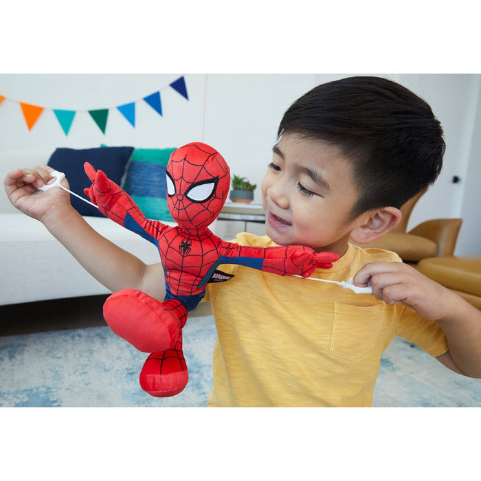 Marvel City Swinging Spider-Man Plush