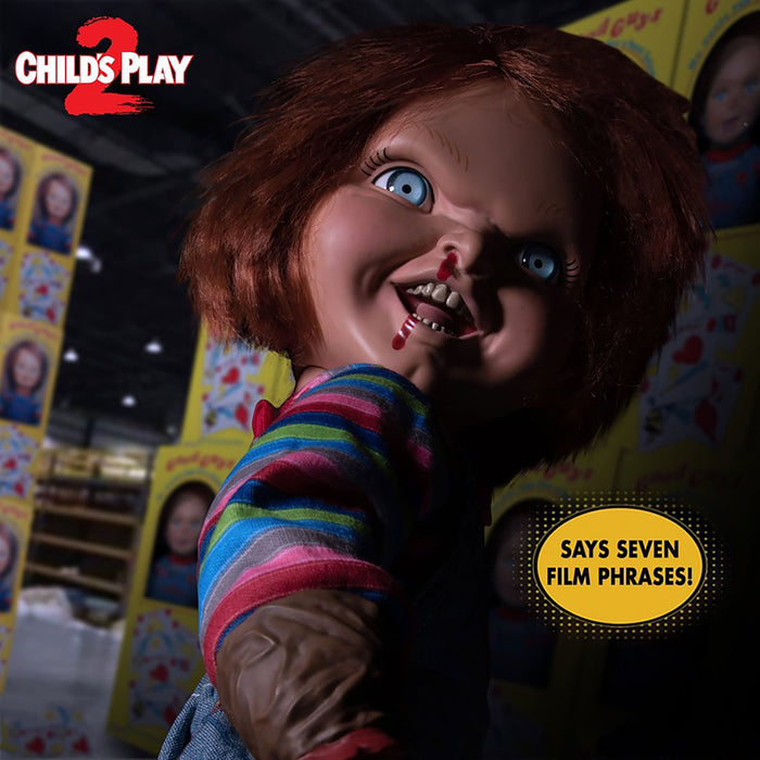 Child's Play 2 Menacing Chucky Talking Mega Scale 15-Inch Doll