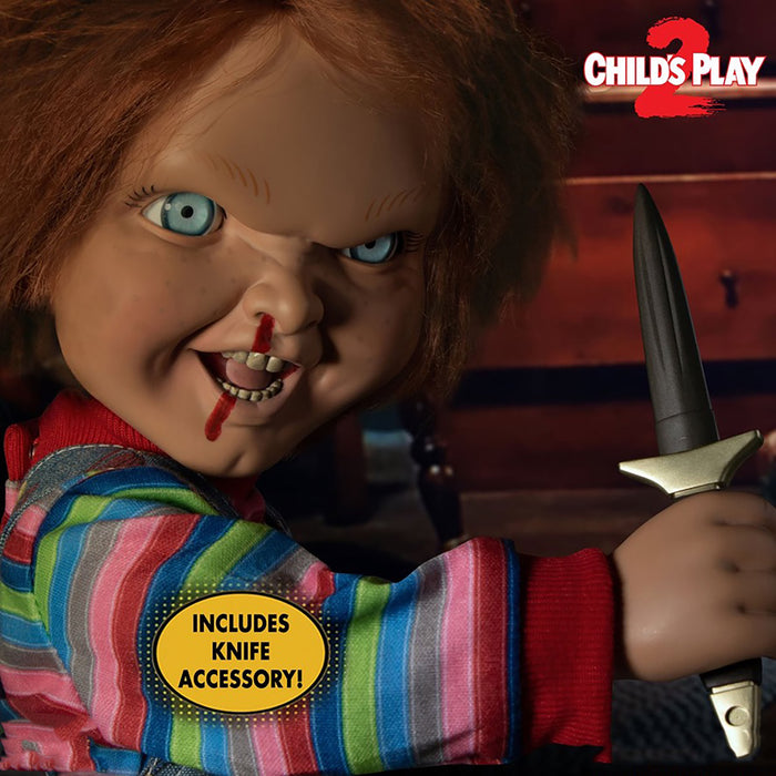 Child's Play 2 Menacing Chucky Talking Mega Scale 15-Inch Doll