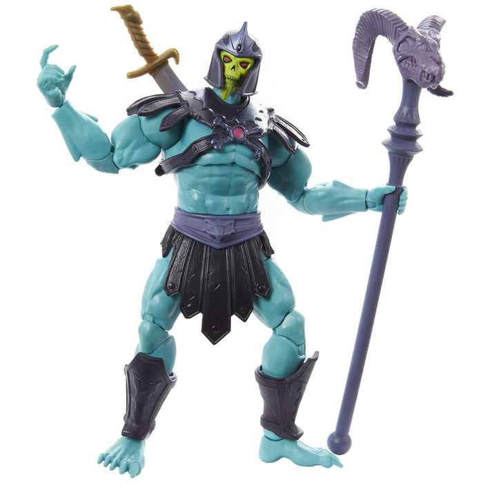 Masters of the Universe New Eternia Masterverse Barbarian Skeletor Action Figure