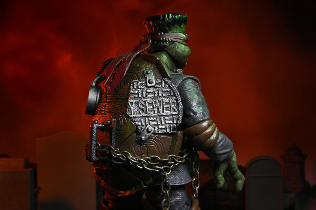 Teenage Mutant Ninja Turtles x Universal Monsters Ultimate Raphael as Frankenstein’s Monster 7-Inch Scale Action Figure