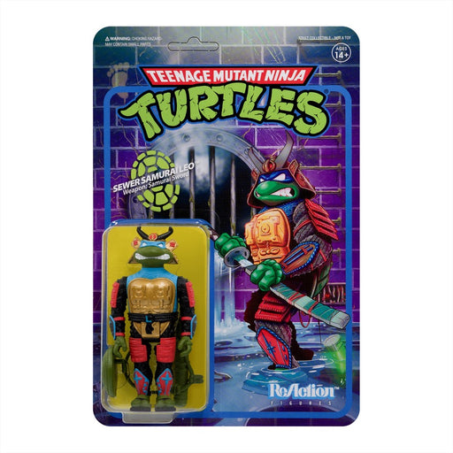 Teenage Mutant Ninja Turtles ReAction Samurai Leonardo Figure