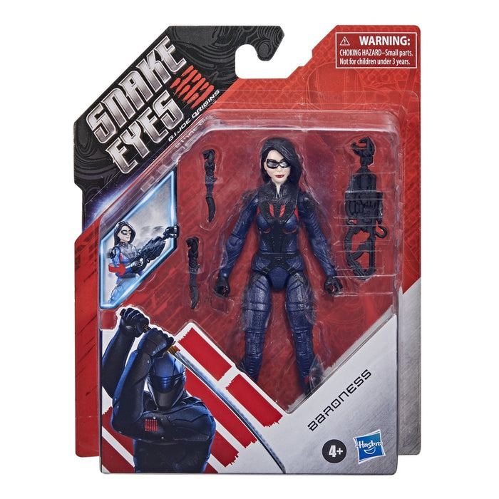 G.I. Joe Snake Eyes Origins Movie Baroness 6-Inch Action Figure