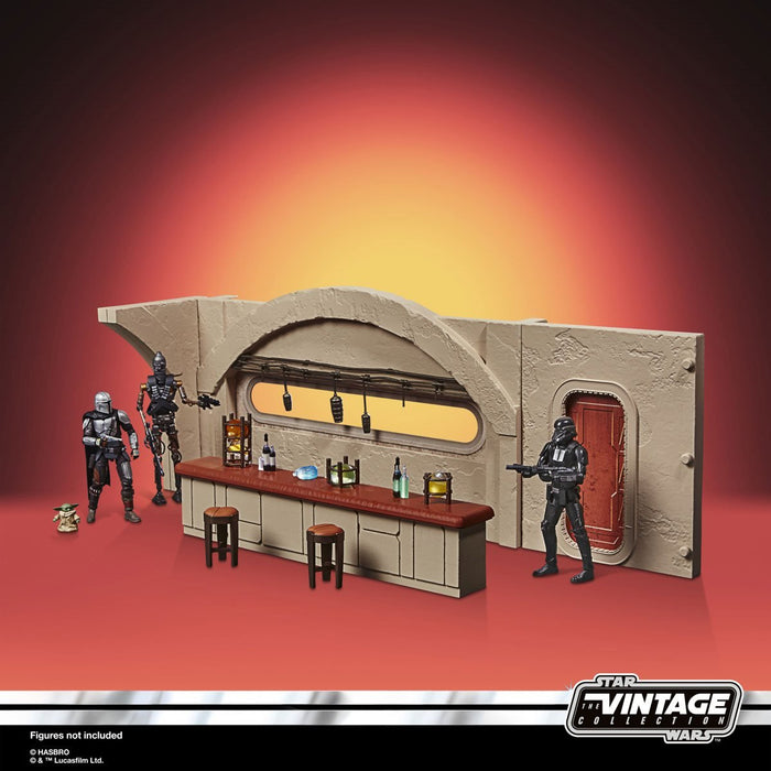 Star Wars The Vintage Collection Nevarro Cantina Playset with Imperial Death Trooper Action Figure