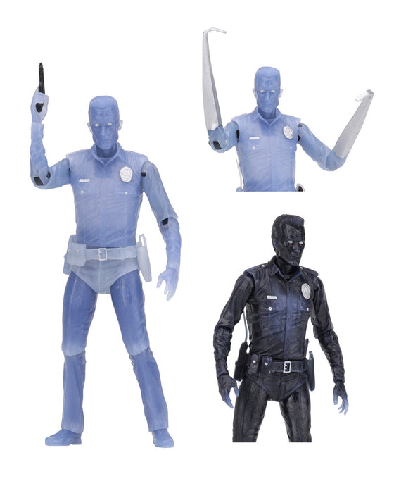 Terminator 2 – White Hot T-1000 7-Inch Scale Action Figure