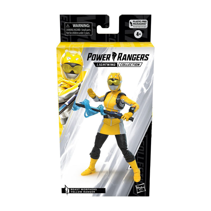 Power Rangers Lightning Collection Beast Morphers Yellow Ranger 6-Inch Action Figure