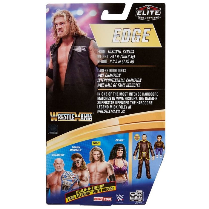 WWE WrestleMania Elite Edge 6-Inch Action Figure