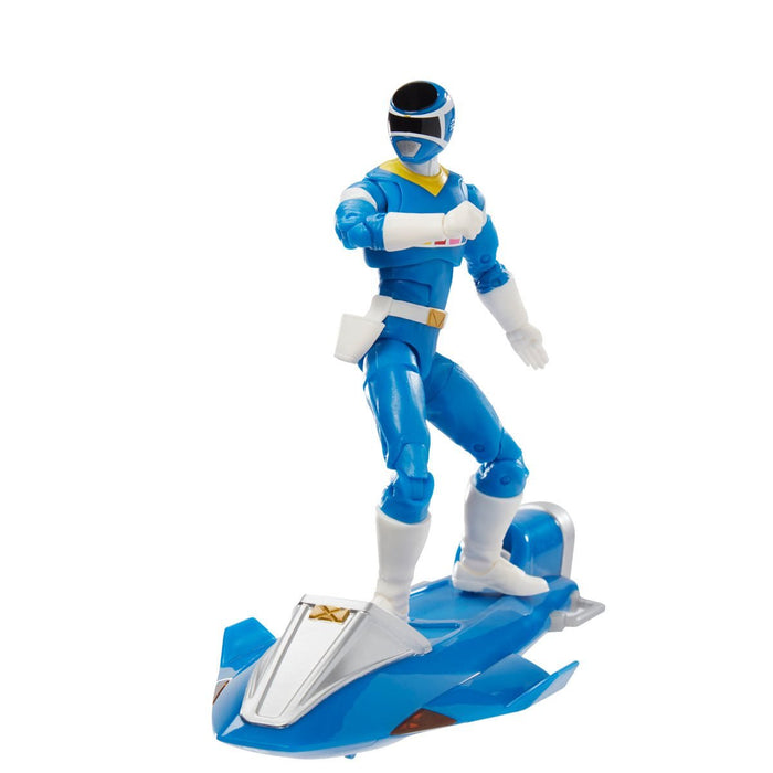 Power Rangers Lightning Collection Deluxe In Space Blue Ranger with Glider 6-Inch Action Figure