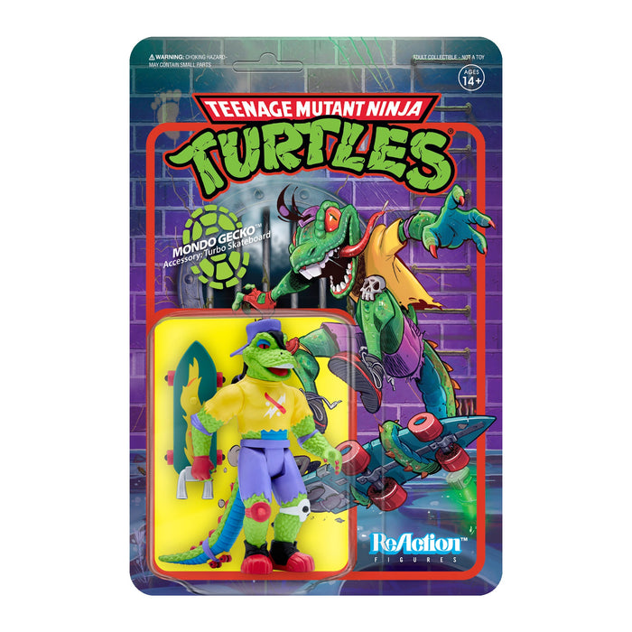 Teenage Mutant Ninja Turtles ReAction Wave 4 Mondo Gecko Action Figure