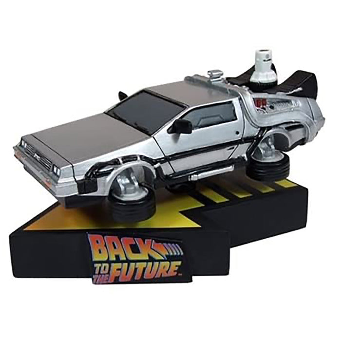 Back to the Future Part II DeLorean Time Machine Premium Motion Statue