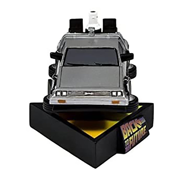 Back to the Future Part II DeLorean Time Machine Premium Motion Statue