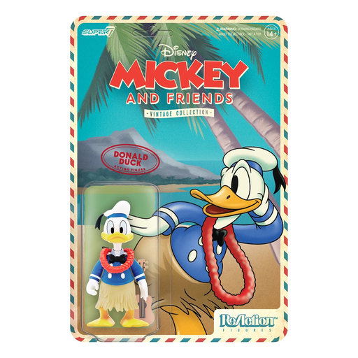 Disney ReAction Vintage Collection Wave 2 - Donald Duck (Hawaiian Holiday) Figure