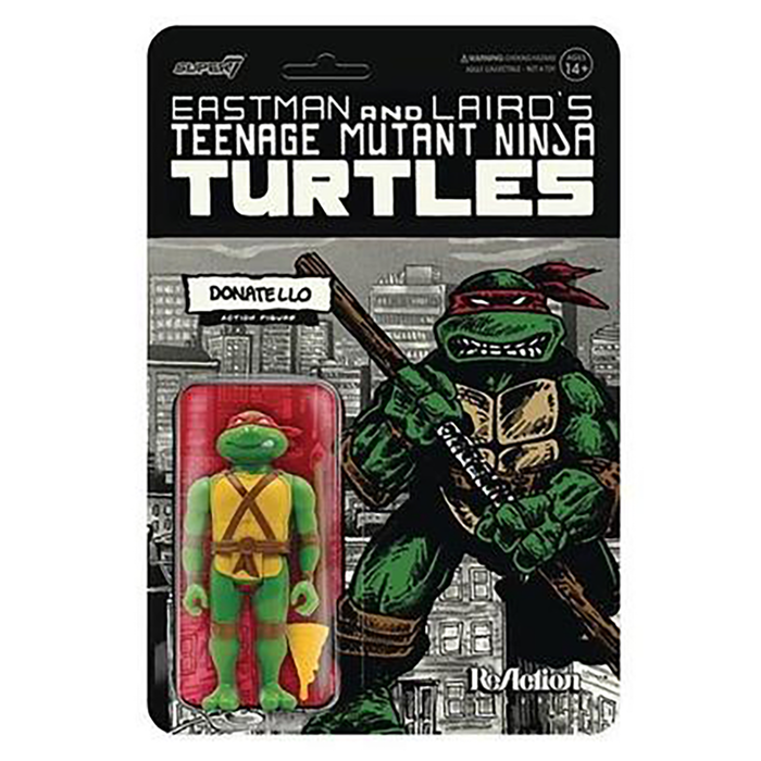 Teenage Mutant Ninja Turtles Mirage Variant Donatello 3 3/4-Inch ReAction Figure