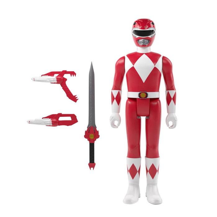 Mighty Morphin Power Rangers Reaction Wave 1 - Red Ranger Figure