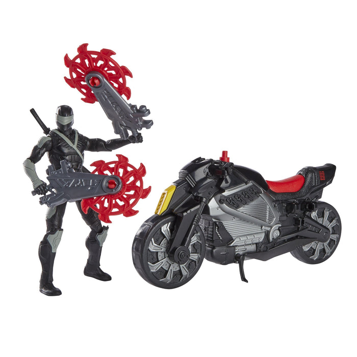 G.I. Joe Snake Eyes Origins Movie Snake Eyes with Stealth Cycle