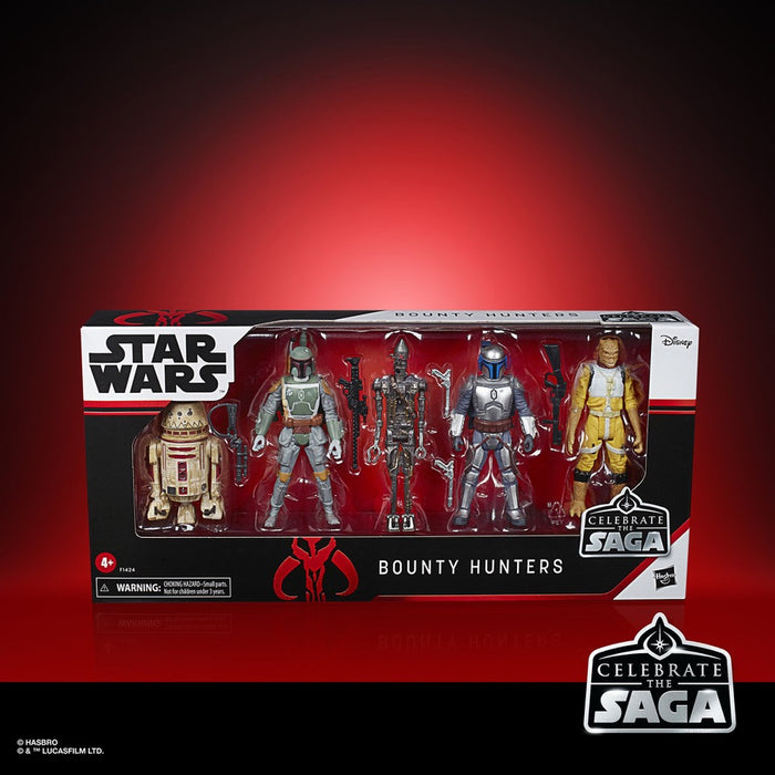 Star Wars Celebrate the Saga Bounty Hunters 3 3/4-Inch Action Figure Set