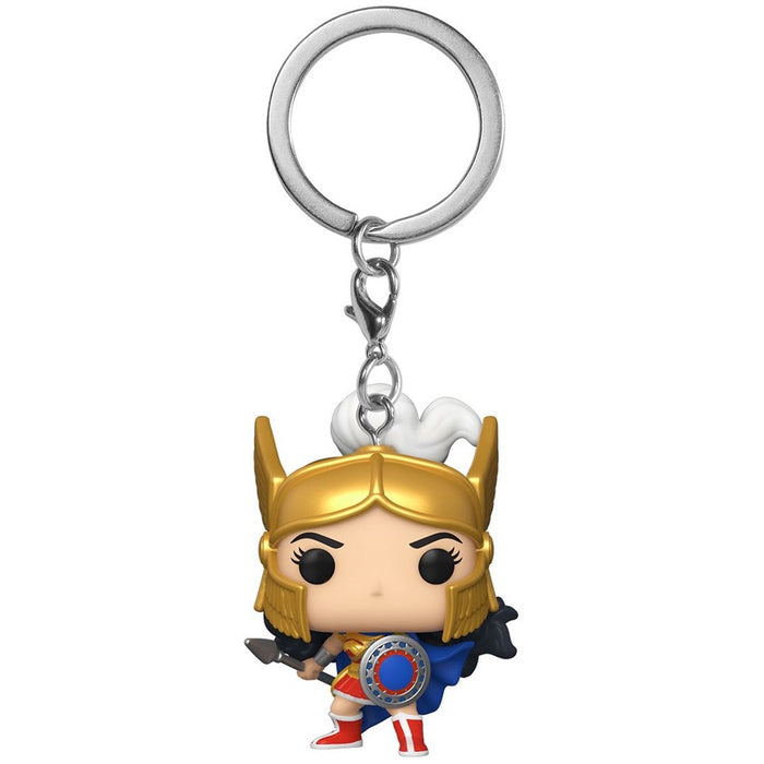 Wonder Woman 80th Anniversary Challenge Of The Gods Pocket Pop! Key Chain