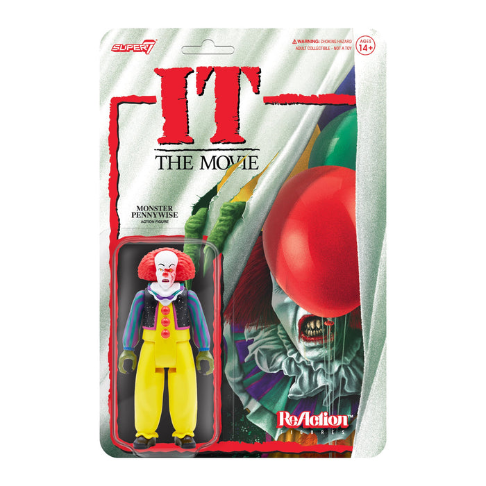 IT The Movie: Pennywise (Monster) ReAction 3 3/4-Inch Figure