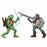 Teenage Mutant Ninja Turtles Classic Leonardo vs. Rocksteady Action Figure 2-Pack