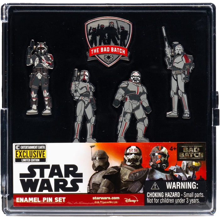 Star Wars: The Bad Batch Enamel Pin 5-Pack EE Exclusive