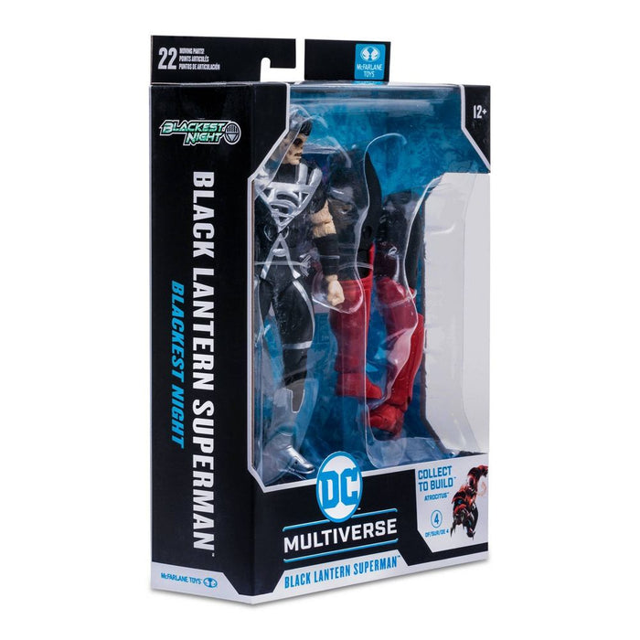 DC Comics Multiverse Blackest Night Build-A Black Lantern Superman 7-Inch Action Figure